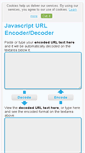 Mobile Screenshot of javascripturlencode.com